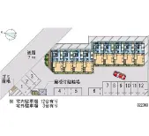 ★手数料０円★宇都宮市一の沢２丁目　月極駐車場（LP）